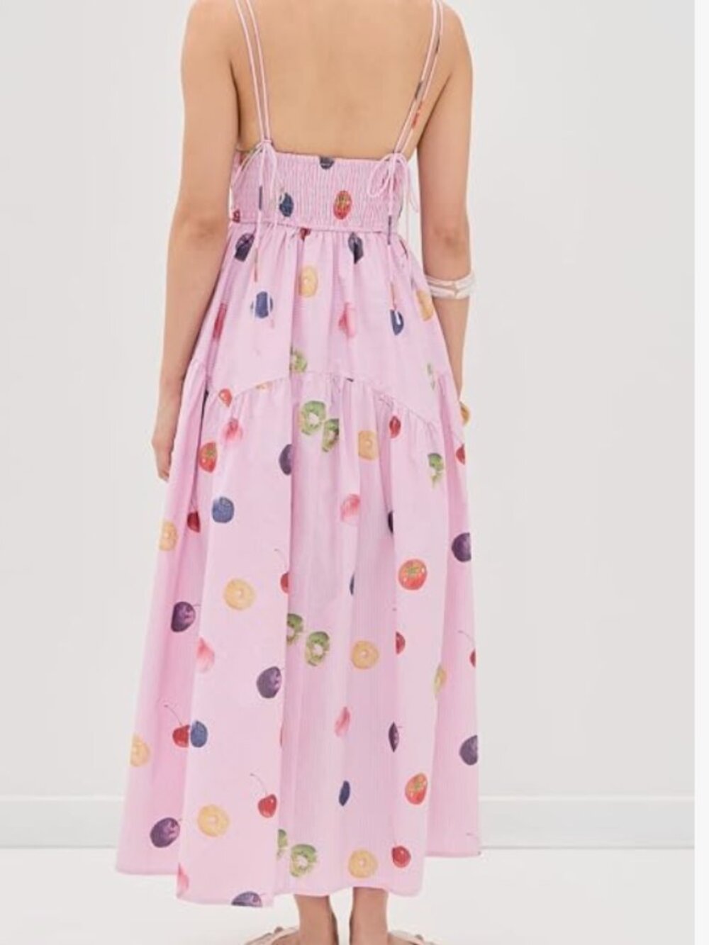 En Saison Women's Fruit Medley Maxi Dress - Medium - NWT
